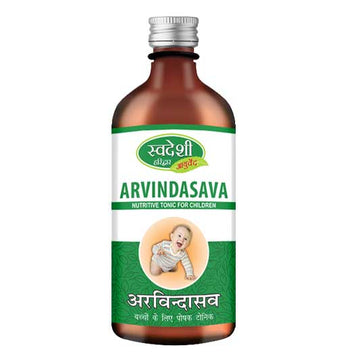 Swadeshi Arvindasava – Ayurvedic Digestive Tonic for Children (500 ml)