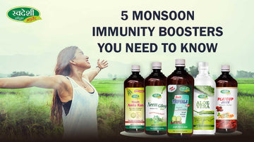 Stay Healthy and Dry: 5 Monsoon Immunity Boosters You Need to Know About