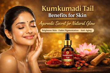 Kumkumadi Tail Ayurvedic face oil for natural glow and pigmentation reduction