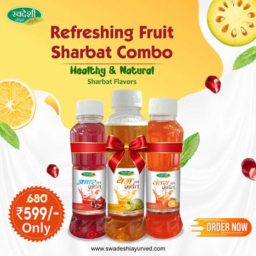 Refreshing Fruit Sharbat Combo