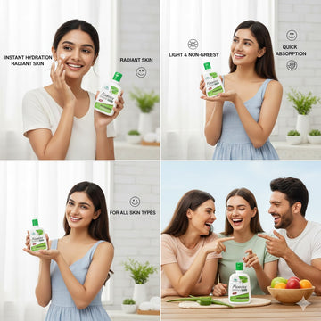 Rupam Aloeasy Moisturizing Cream – Daily Hydration with Aloe Vera & Vitamin E | Soft & Smooth Skin | For All Skin Types – 100g