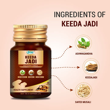 Keeda Jadi High Potency Formula – 30 Capsules