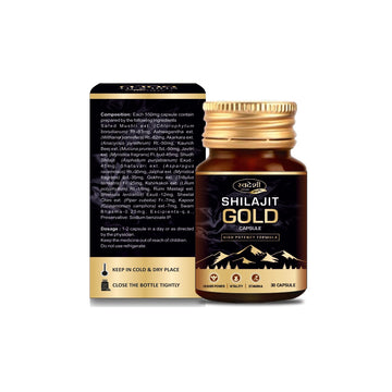 Swadeshi Ayurved Shilajit Gold Capsule – For Strength, Stamina & Overall Wellness