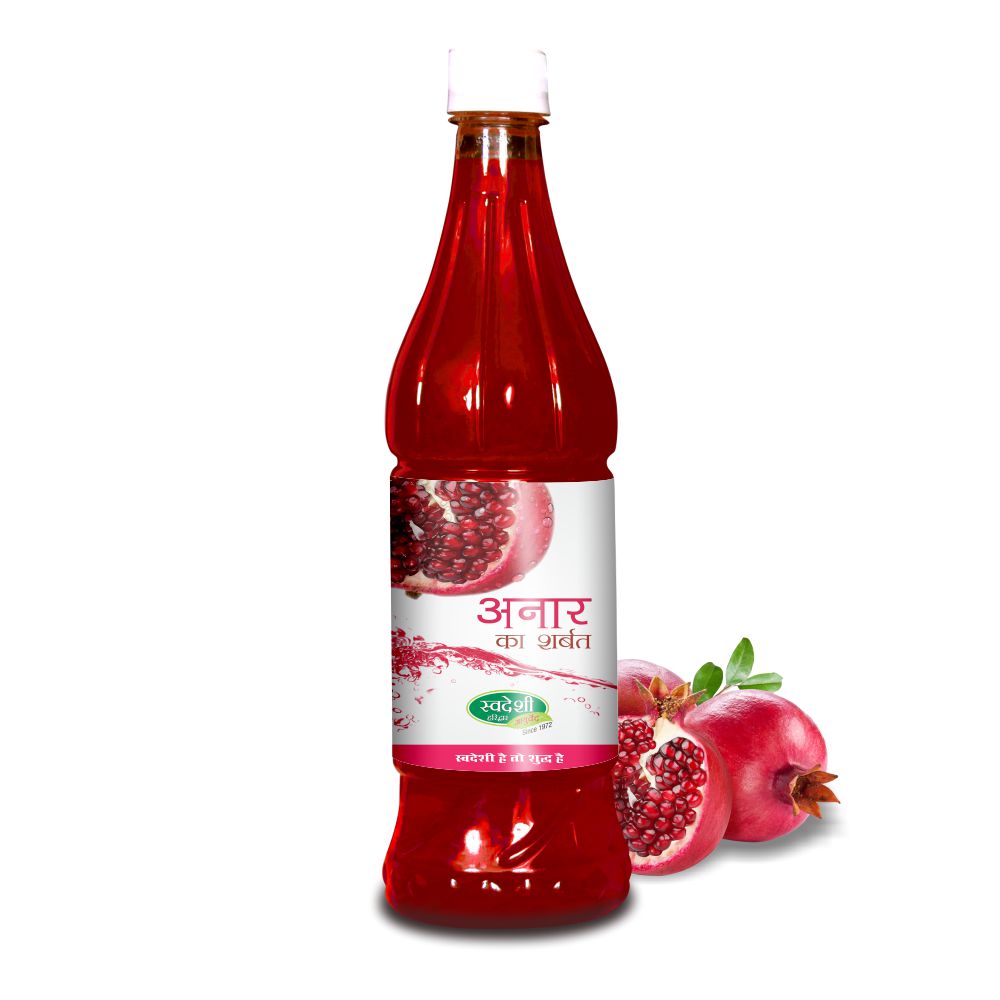 Swadeshi ANAR KA SHARBAT Bottle of 750 ML