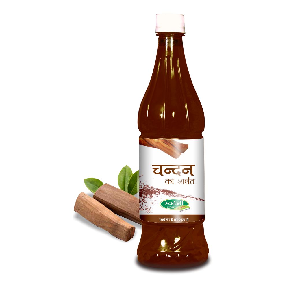 Swadeshi CHANDAN KA SHARBAT Bottle of 750 ML