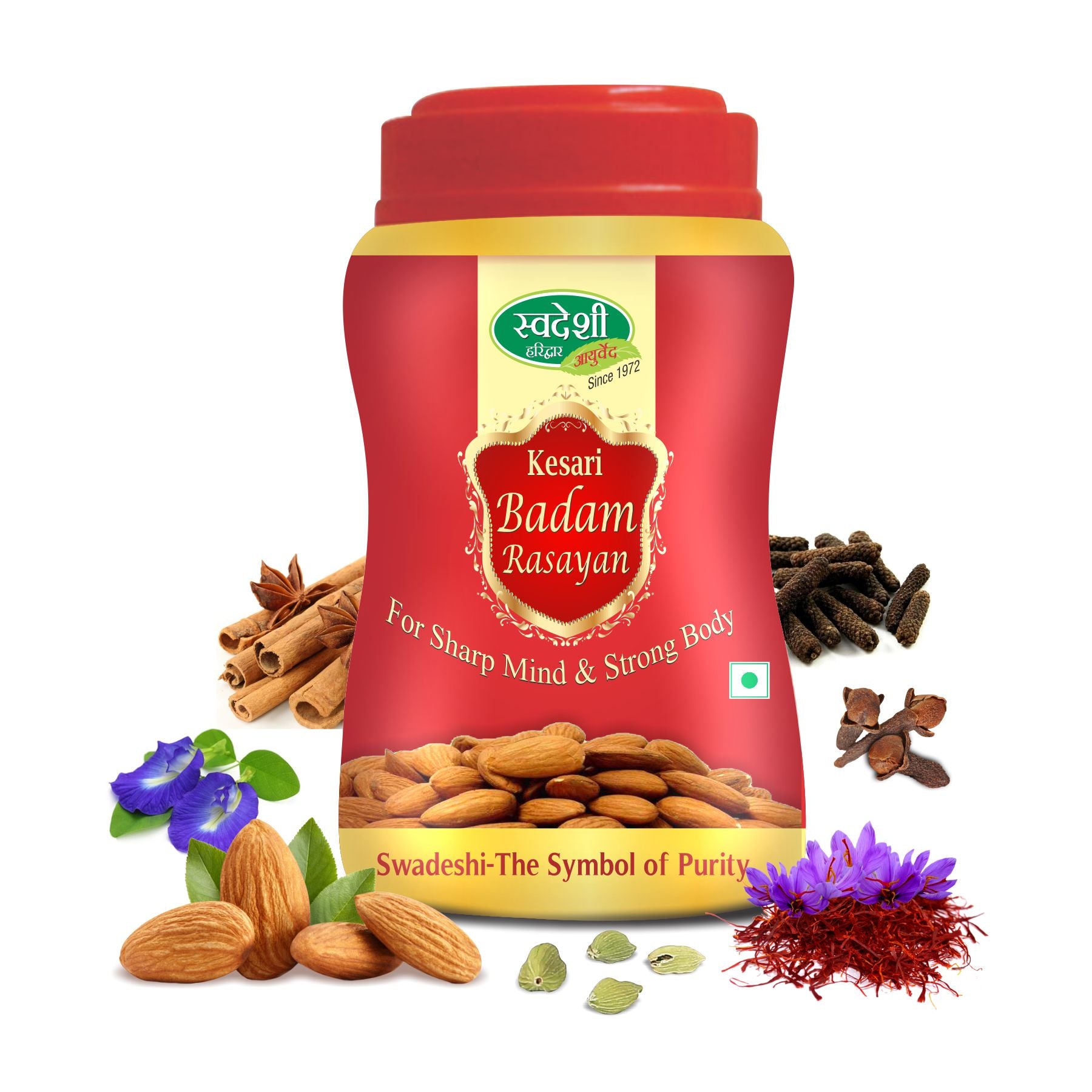 Swadeshi KESARI BADAM RASAYAN Jar of 500 GM