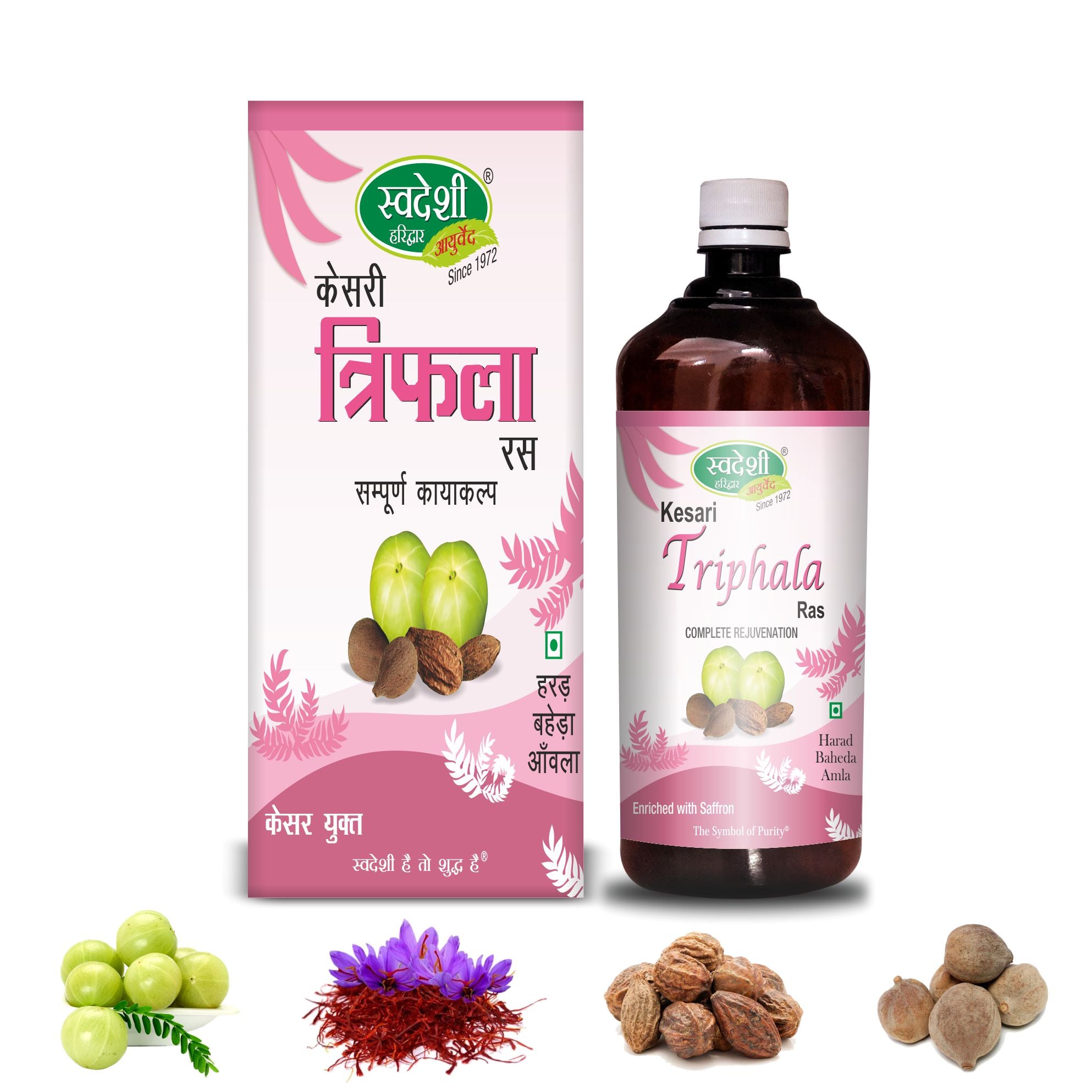 Swadeshi Keseri Triphala Ras Bottle of 500 ML