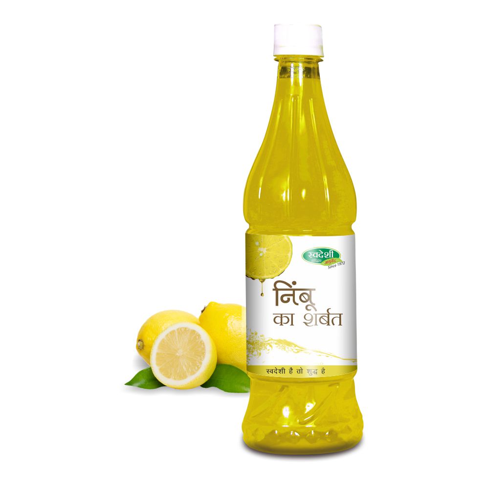 Swadeshi NIMBU KA SHARBAT Bottle of 750 ML