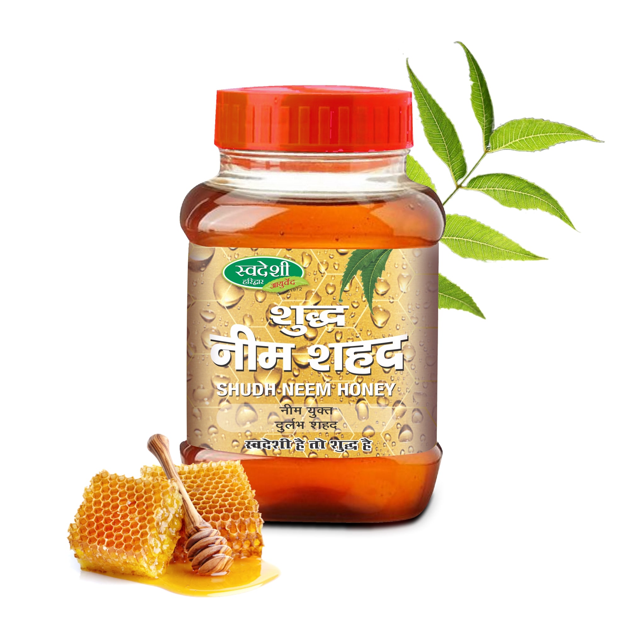 Swadeshi Shudh Neem Honey Jar of 250 GM