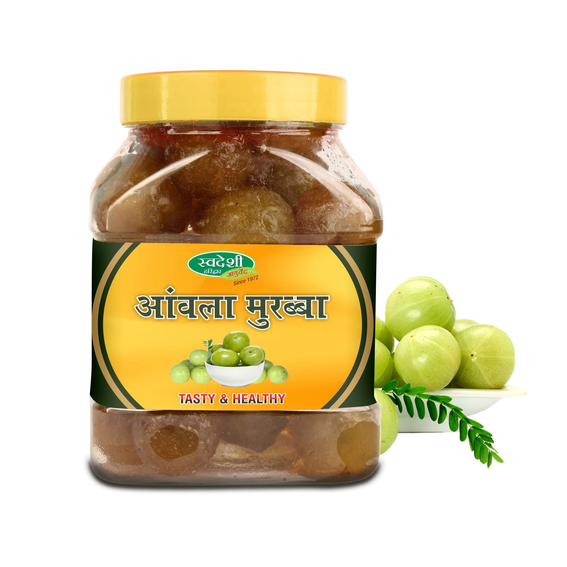 Swadeshi Amla Murabba Jar of 1000 GM